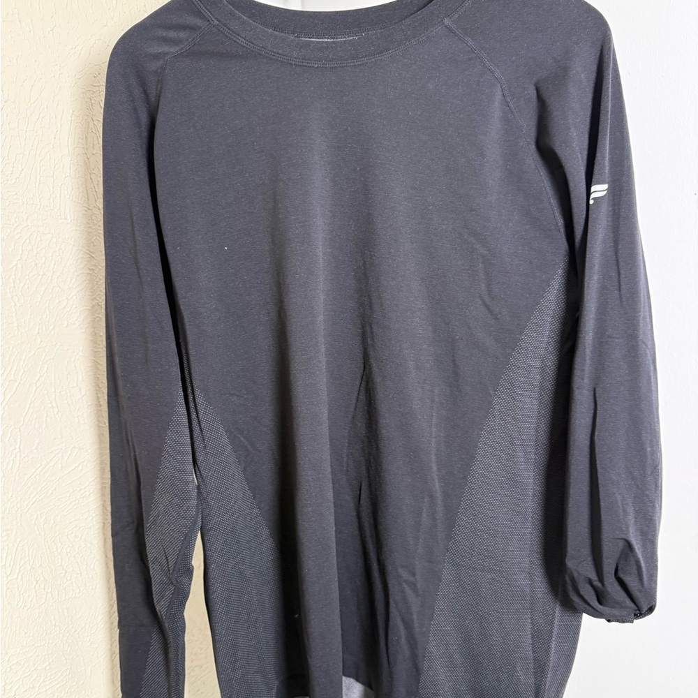 Fabletics Men's Black Long Sleeve Shirt